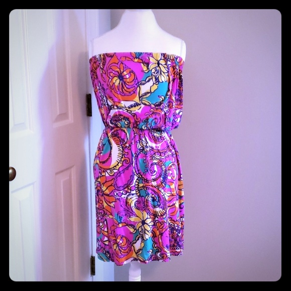 Lilly Pulitzer Tube Dress Size Medium 